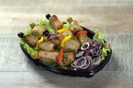МИНИ-ШАШЛЫЧКИ  ИЗ СВИНИНЫ